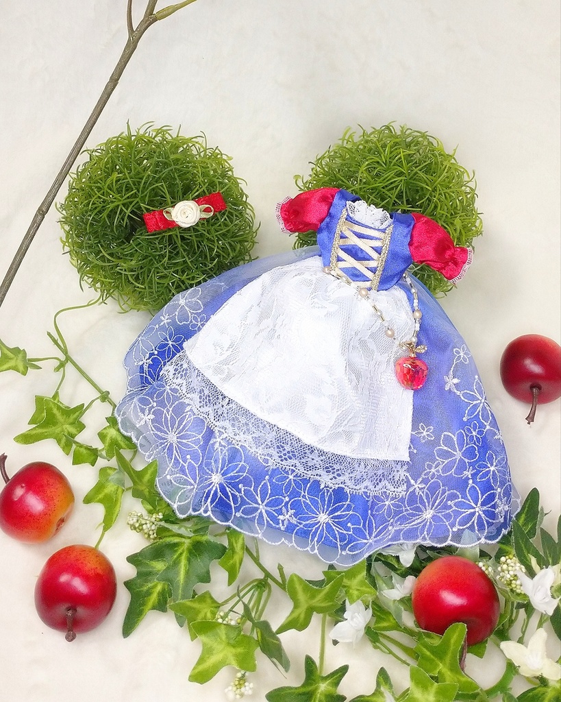 童話ドレス(1/6サイズ)【ネコポス同梱不可】