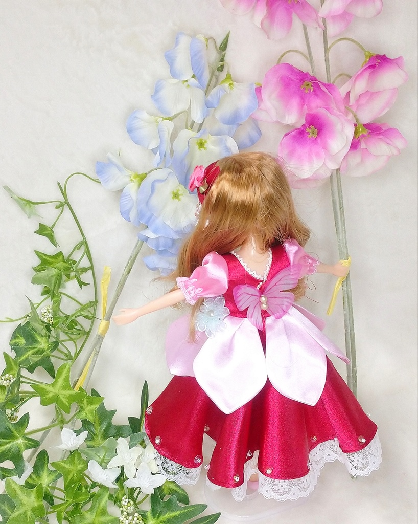 童話ドレス(1/6サイズ)【ネコポス同梱不可】