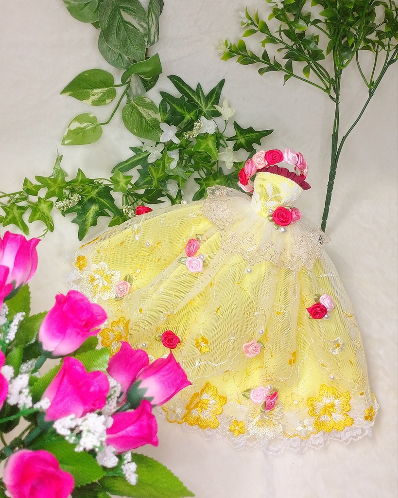 童話ドレス(1/6サイズ)【ネコポス同梱不可】