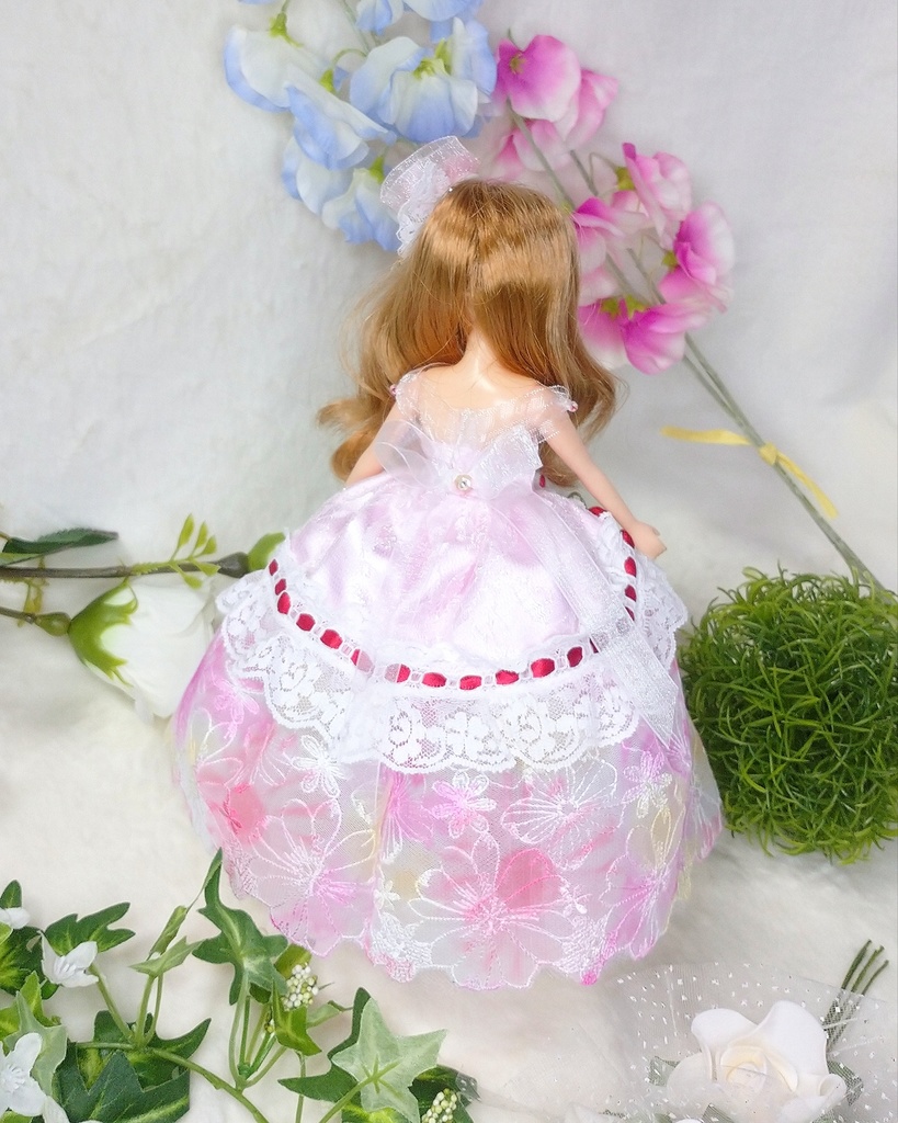 童話ドレス(1/6サイズ)【ネコポス同梱不可】