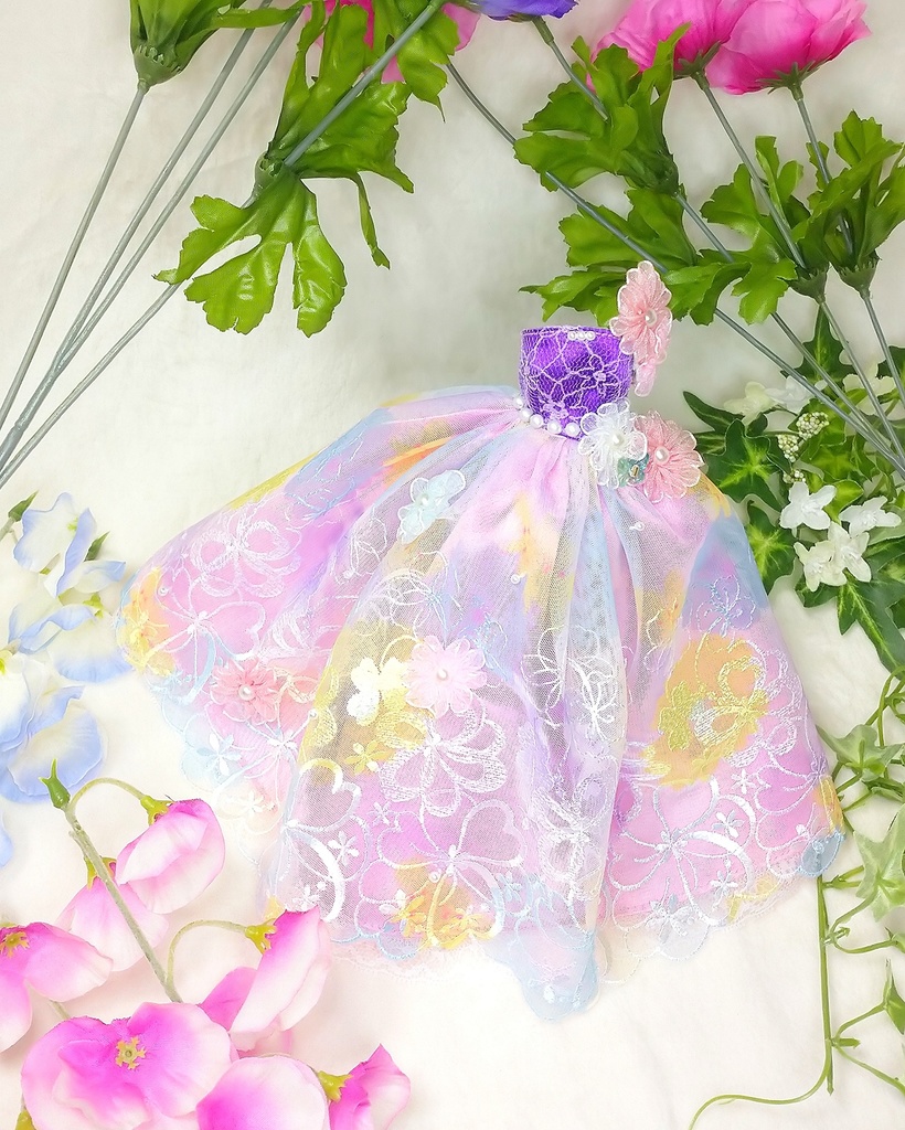 童話ドレス(1/6サイズ)【ネコポス同梱不可】