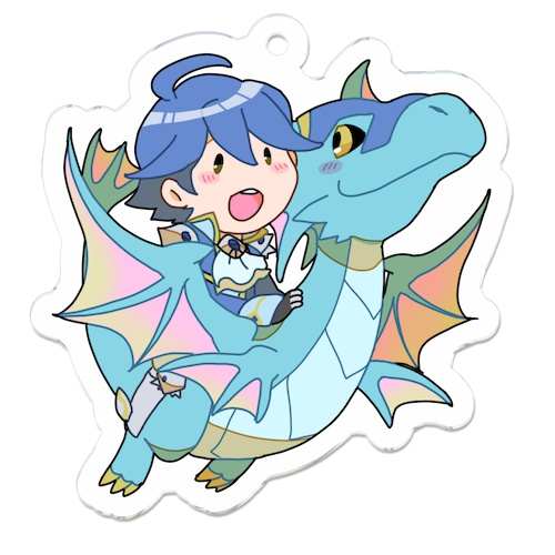 アクリルキーホルダー セルジュ