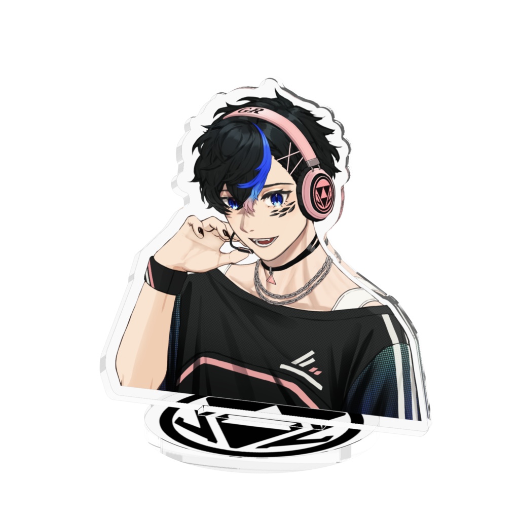 ヘッドセットリュウくんアクリルフィギュア