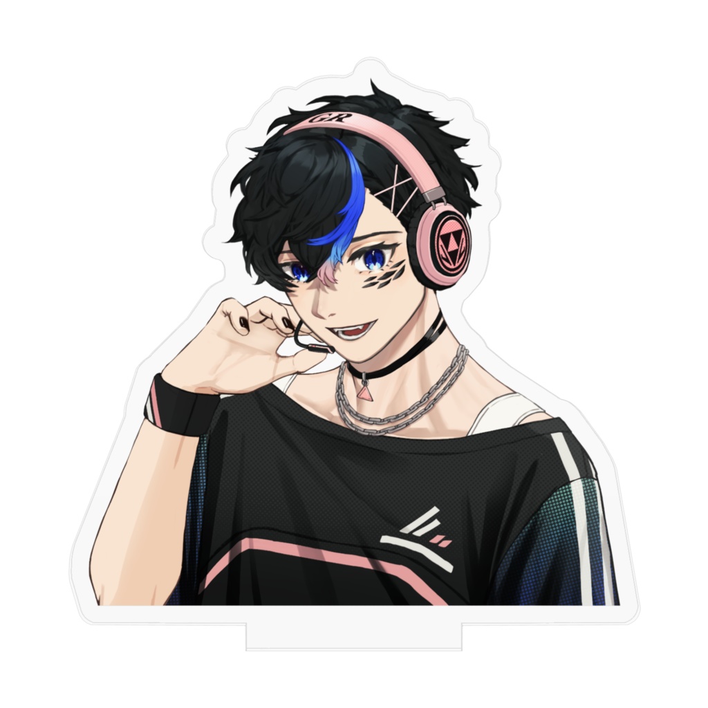 ヘッドセットリュウくんアクリルフィギュア