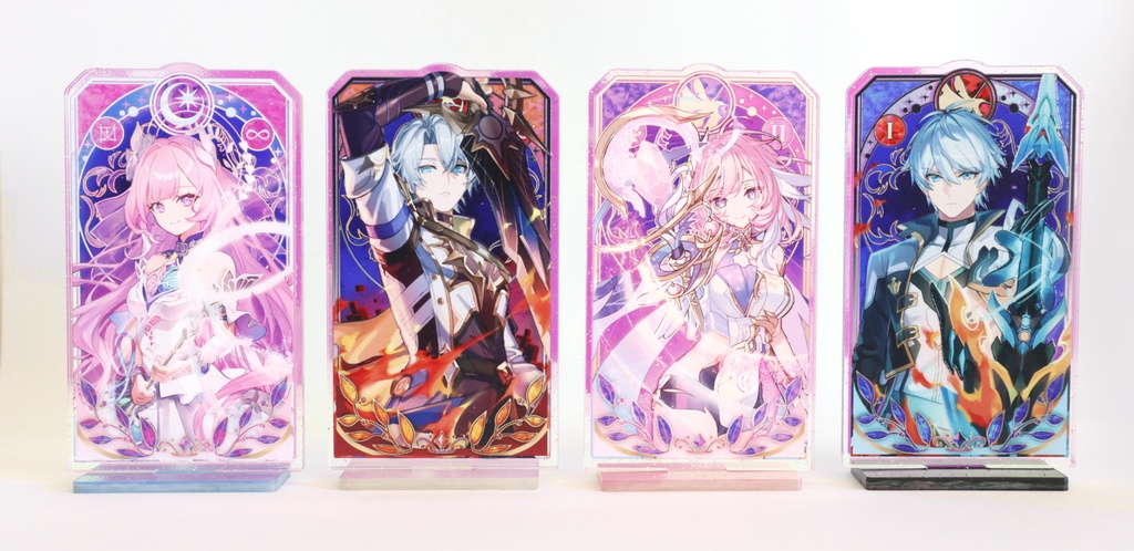 ステンドグラス風アクリルスタンド