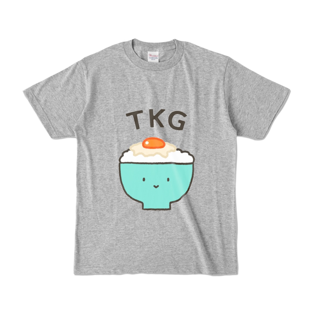ごはんだよ！　卵かけご飯Tシャツ