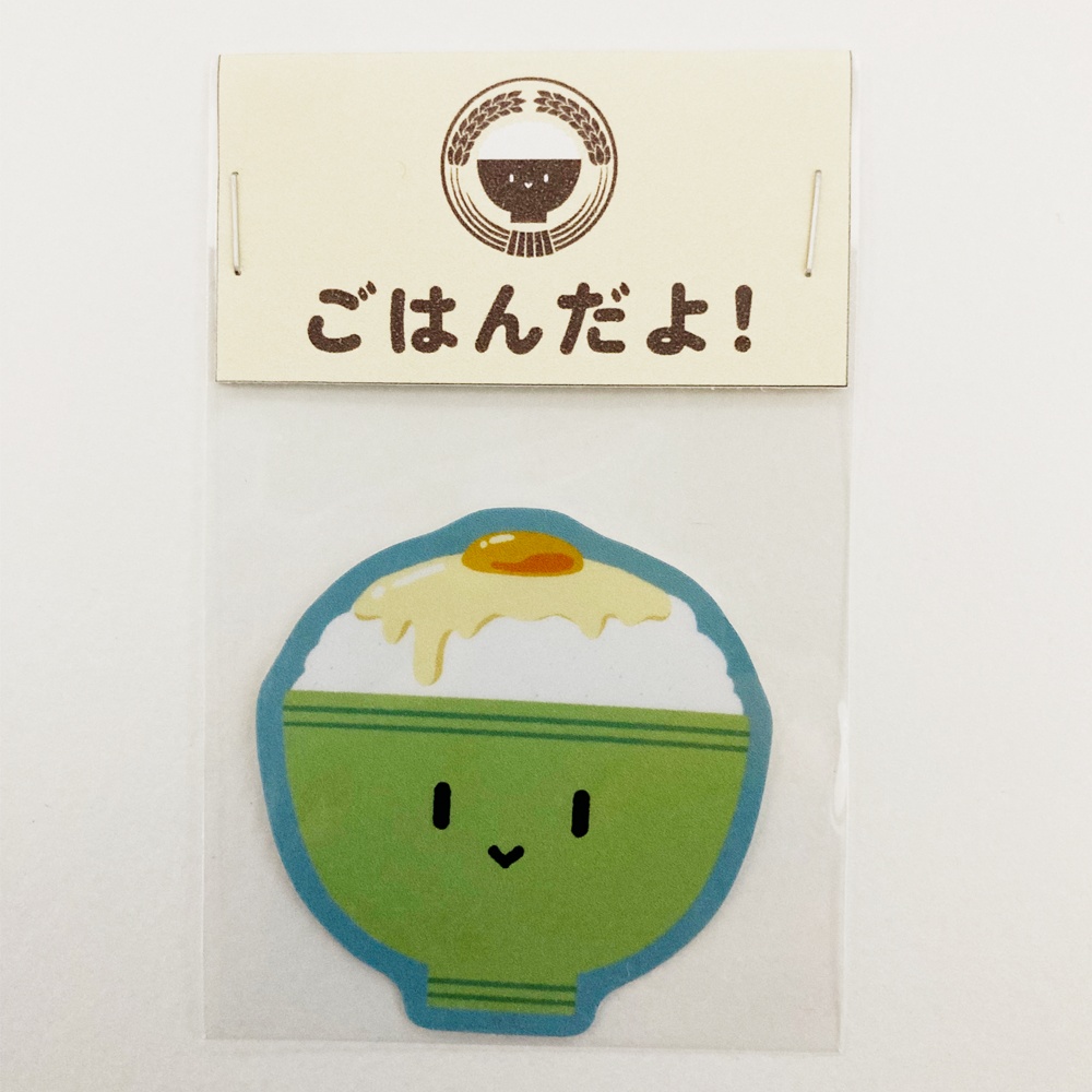 ステッカー　卵