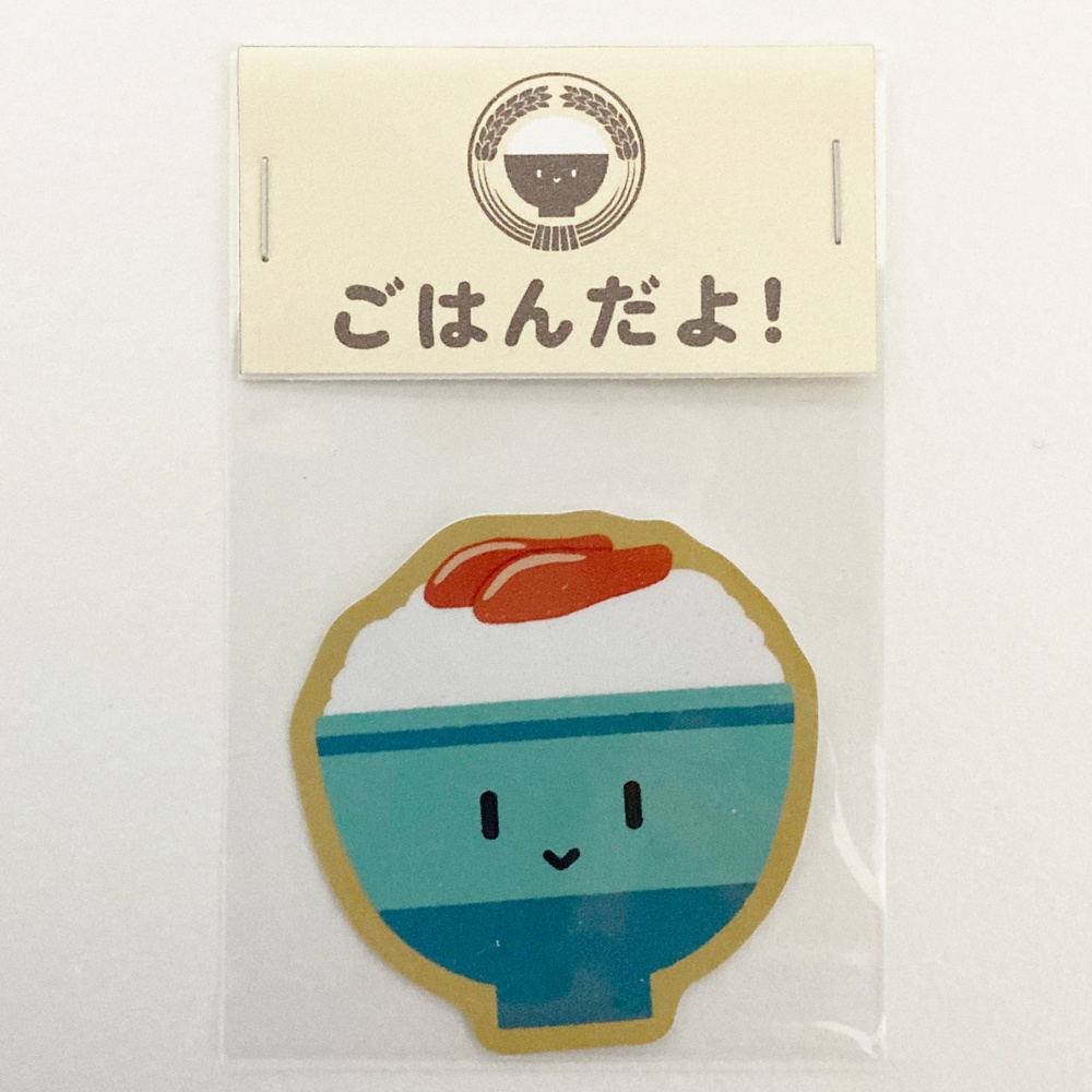 ステッカー　明太子