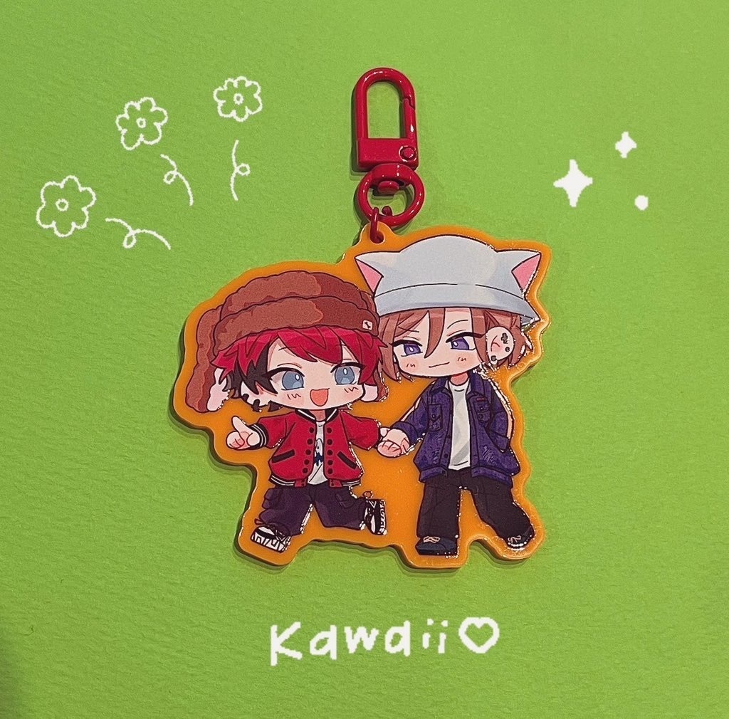 万太おでかけアクキー