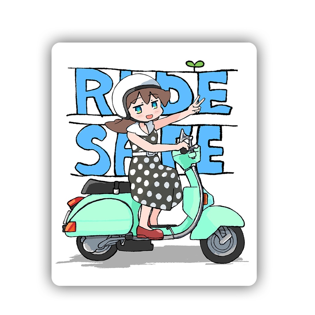 RIDE SAFE ステッカー