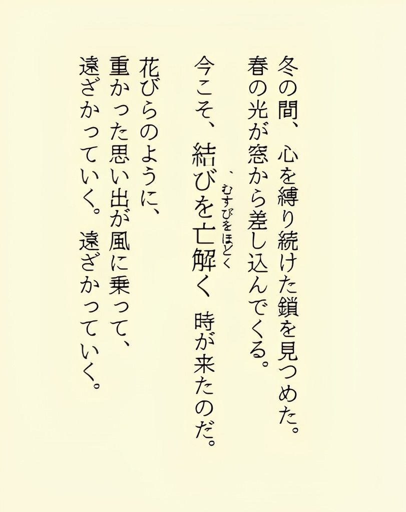 【概要文必読】生まれなかった感情たちへ