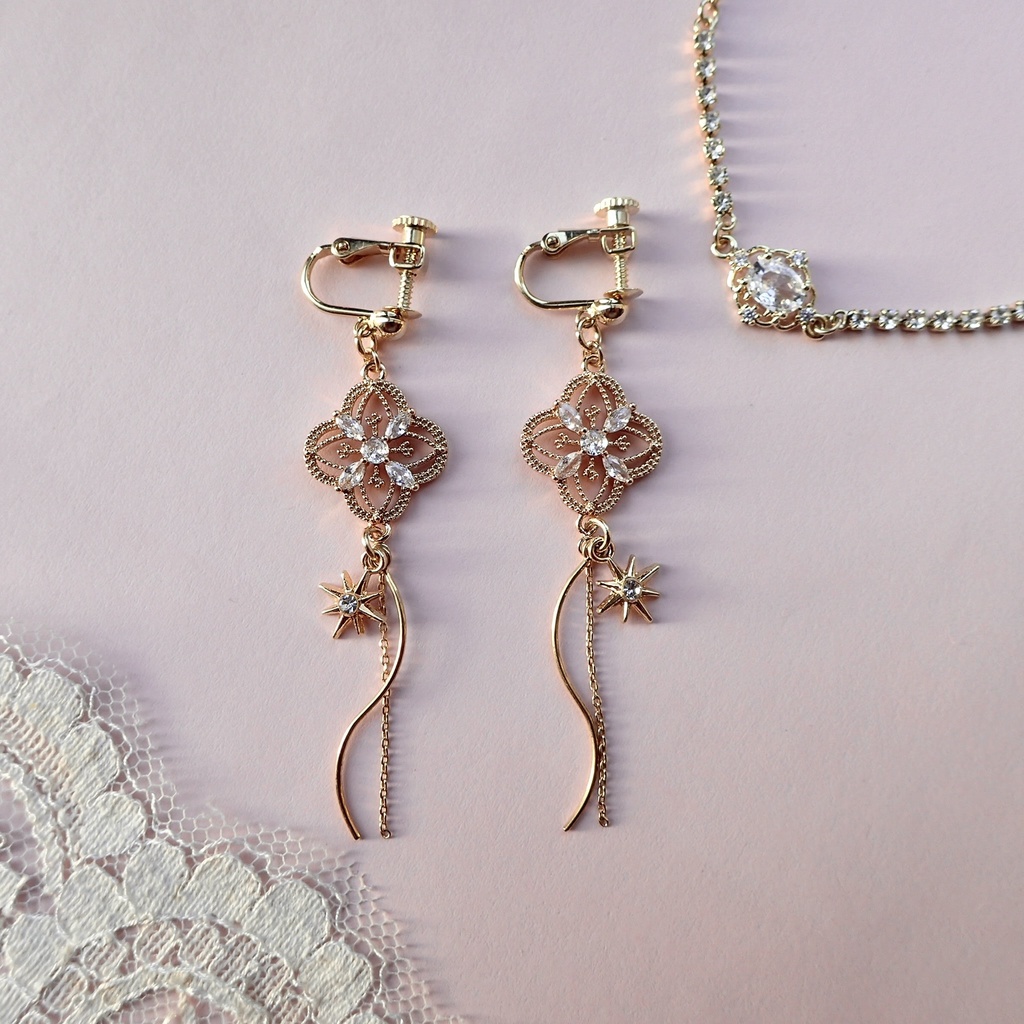 【gold color】エトワールの耳飾り