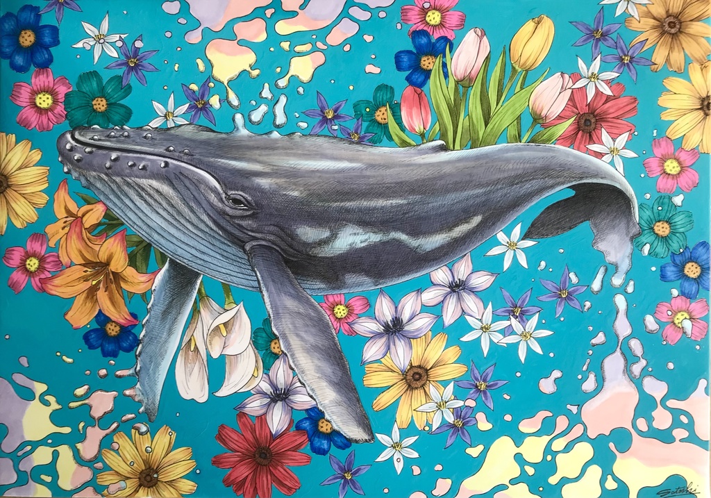 「咲いて溶けてゆく」