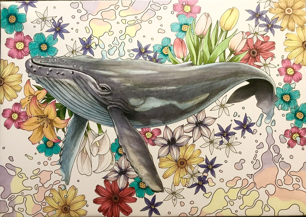 「咲いて溶けてゆく」