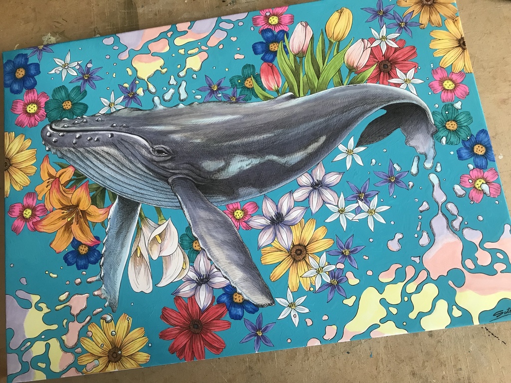 「咲いて溶けてゆく」