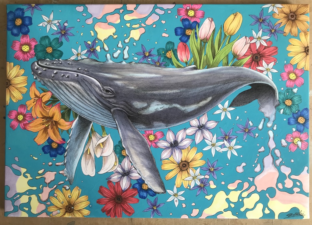 「咲いて溶けてゆく」