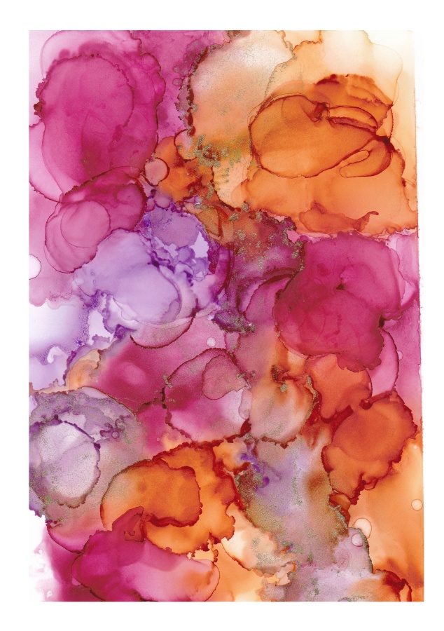 アルコールインクアートテクスチャ