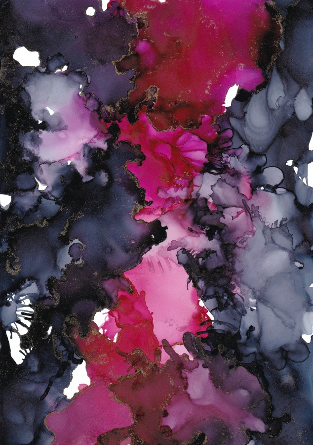 アルコールインクアートテクスチャNo.2