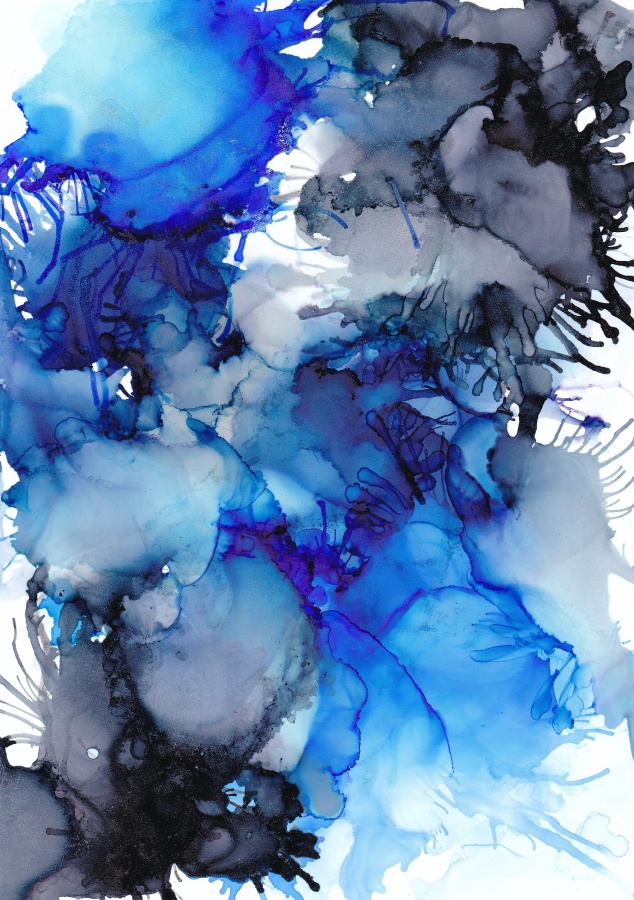 アルコールインクアートテクスチャNo.2