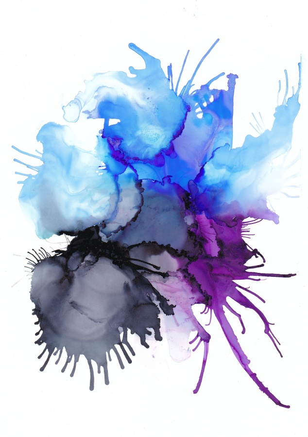 アルコールインクアートテクスチャNo.2