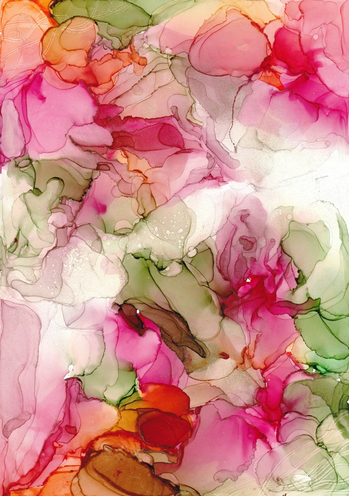 アルコールインクアートテクスチャNo.3