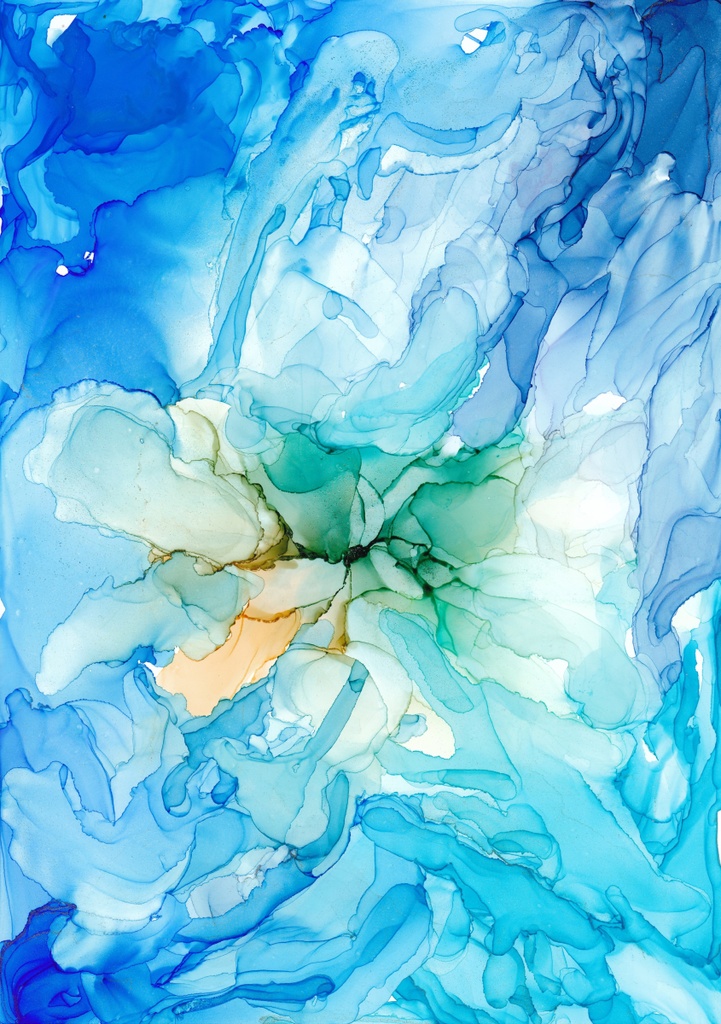 アルコールインクアートテクスチャNo.4