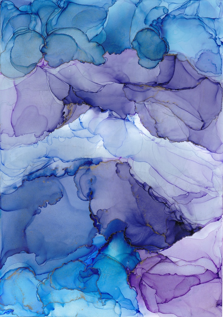 アルコールインクアートテクスチャNo.5