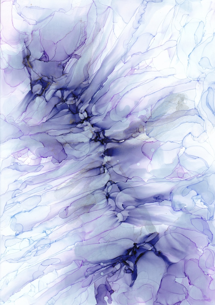 アルコールインクアートテクスチャNo.5