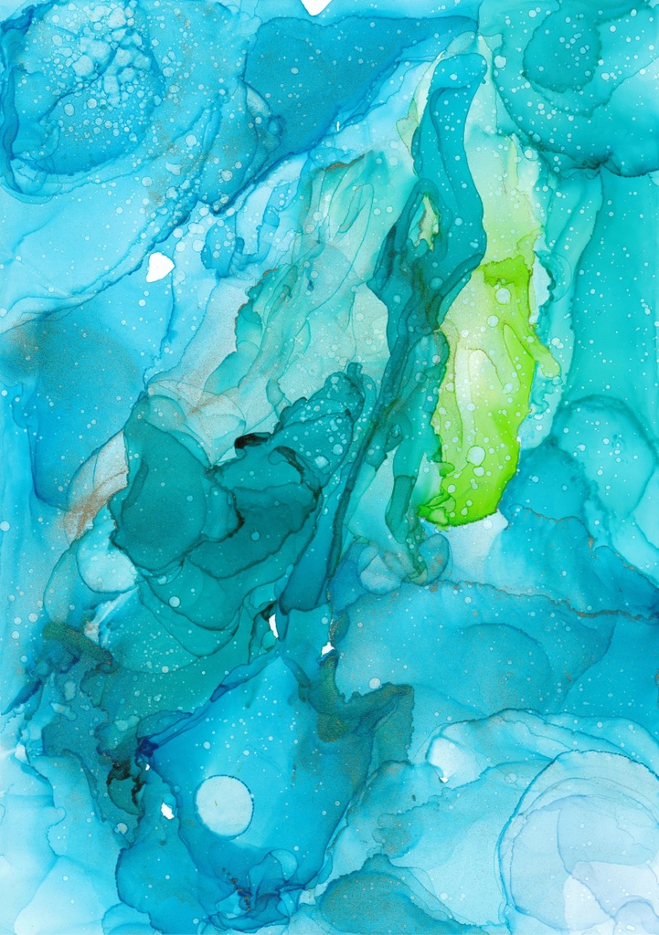 アルコールインクアートテクスチャNo.7