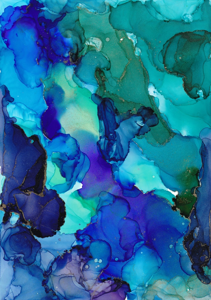 アルコールインクアートテクスチャNo.7