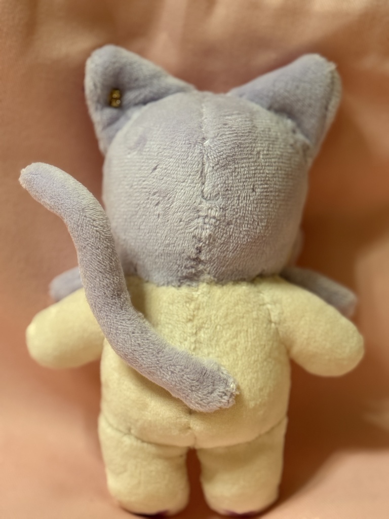 【14cm】ハンドメイドぬいぐるみ 猫(B品)