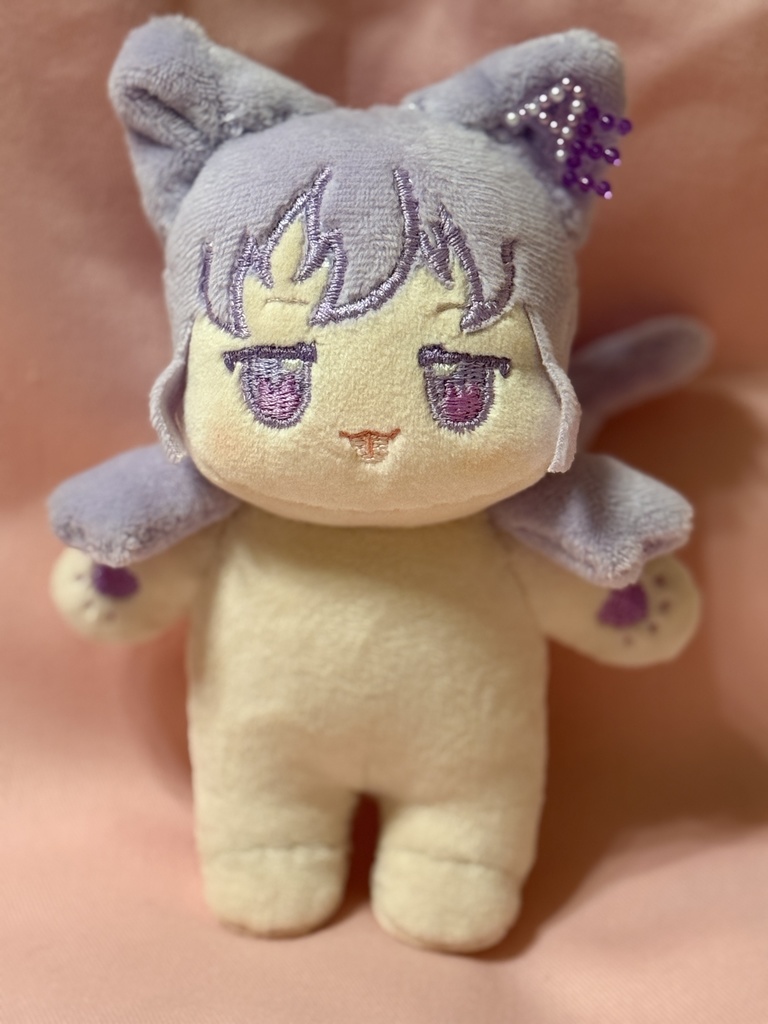 【14cm】ハンドメイドぬいぐるみ 猫(B品)