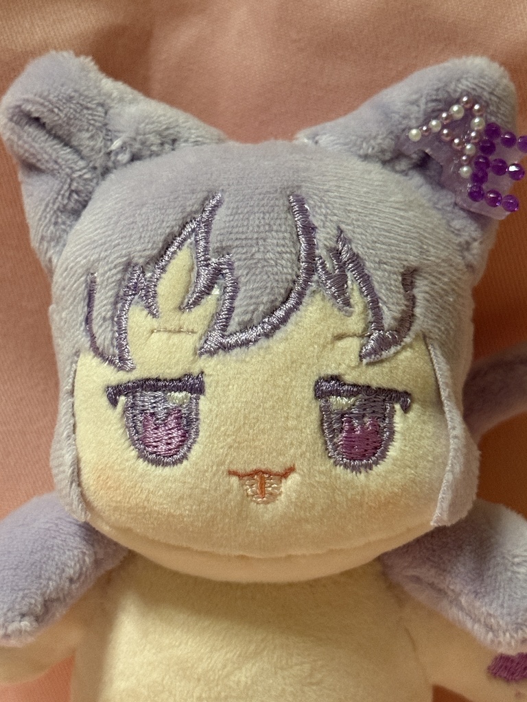 【14cm】ハンドメイドぬいぐるみ 猫(B品)