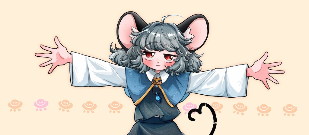 ナズーリンタオル