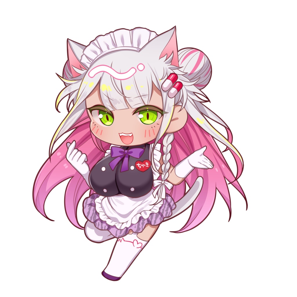 綾川ちゆき活動10周年記念ちびキャラアクキー