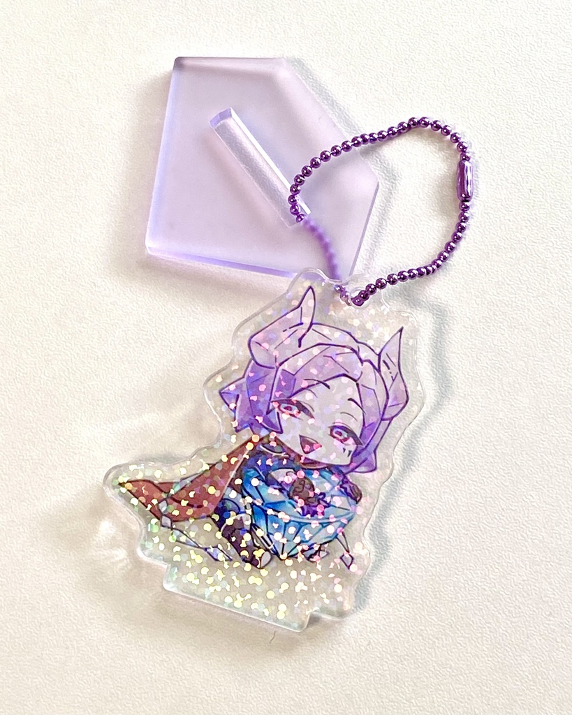 ボールチェーンアクキー(ｺﾓﾝちゃん)