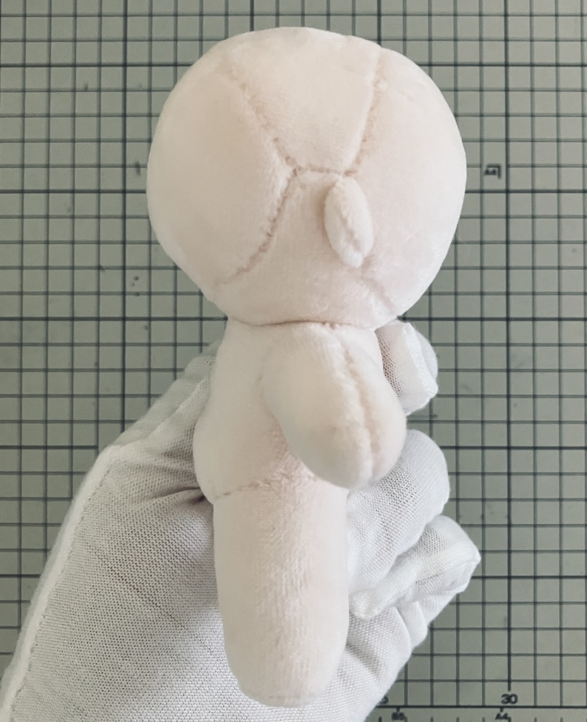 あたまが小さめのぬいの型紙【作り方工程写真説明書付き】