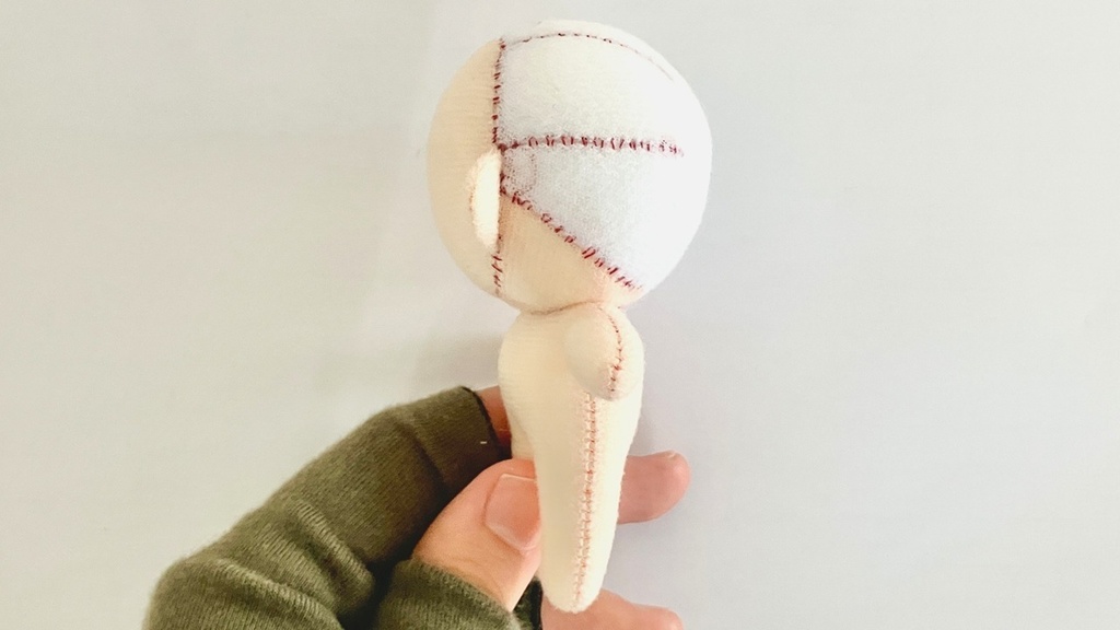 約11センチのぬいの型紙【無料配布】