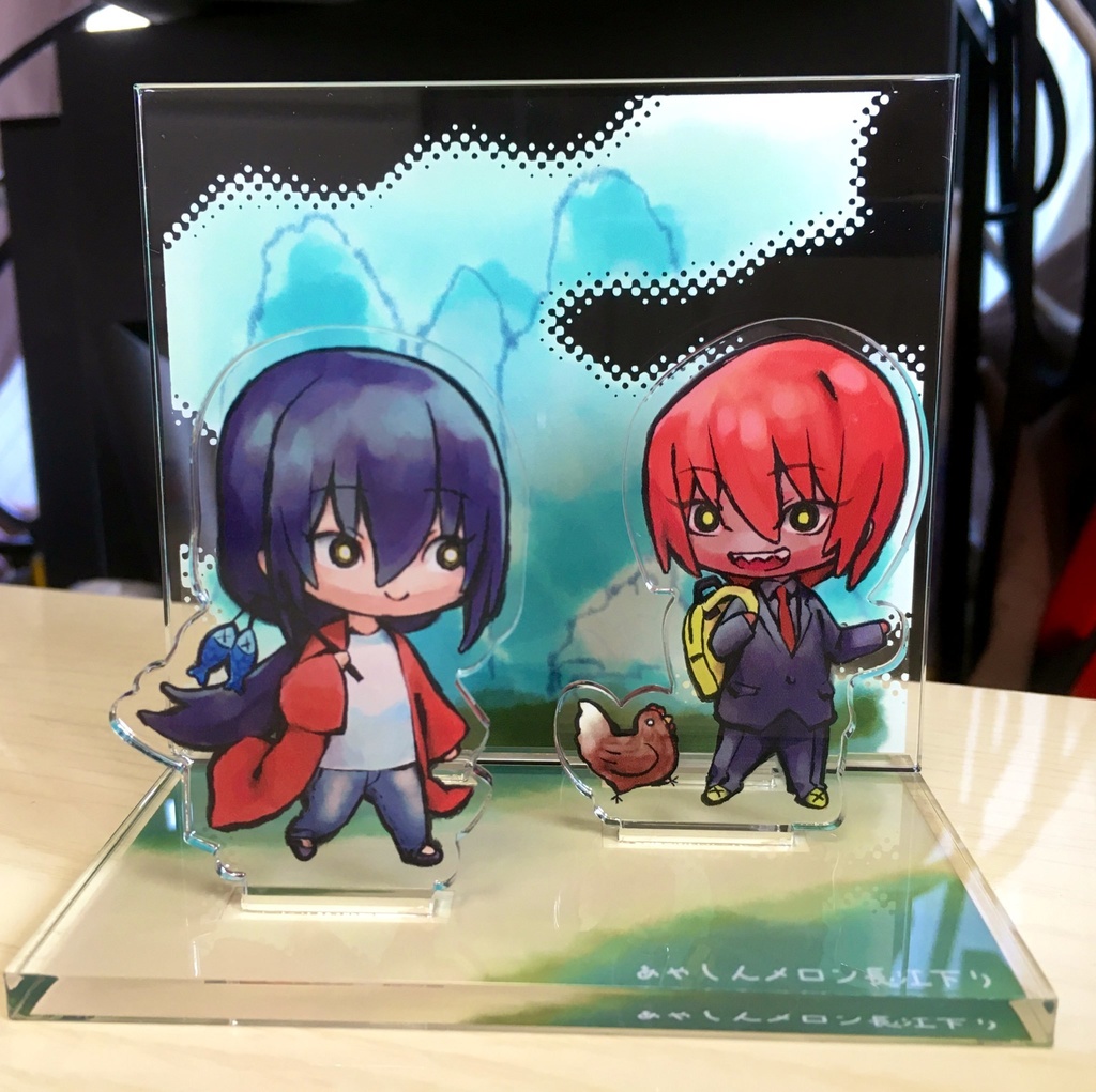 「最後のヒト」アクリルジオラマ