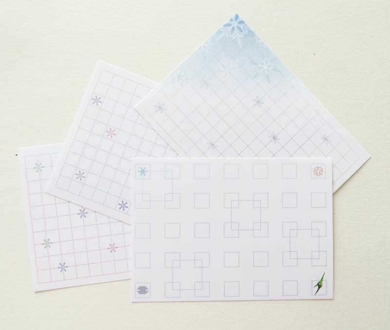 メモシート A7サイズ 4種セット