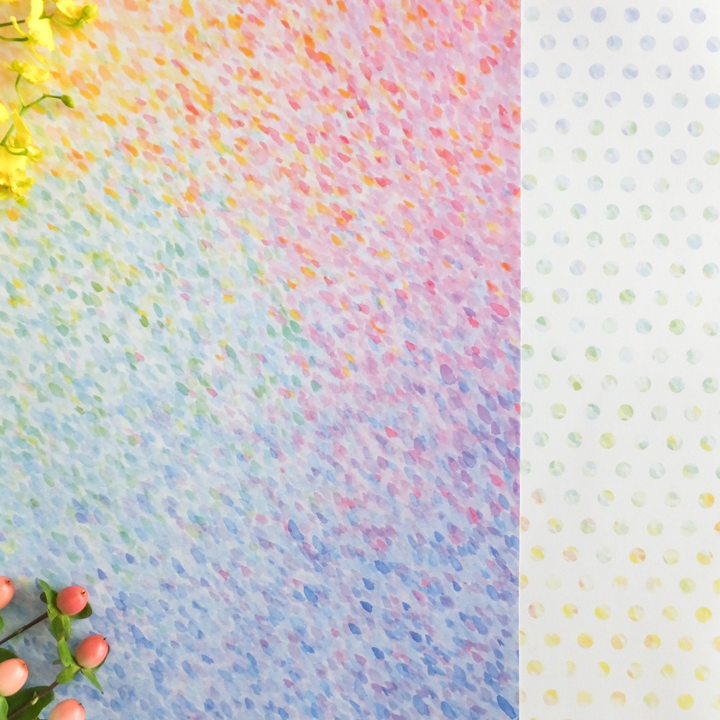 水彩&和柄デザインペーパー 全種セット