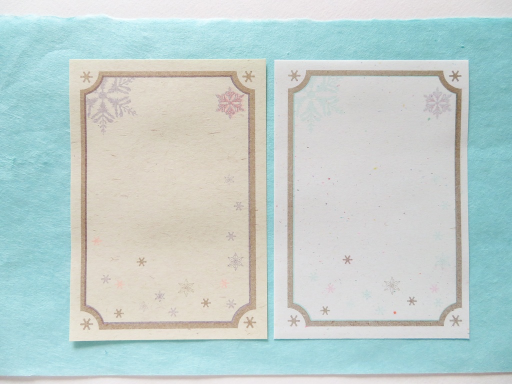 小さな便箋 南極