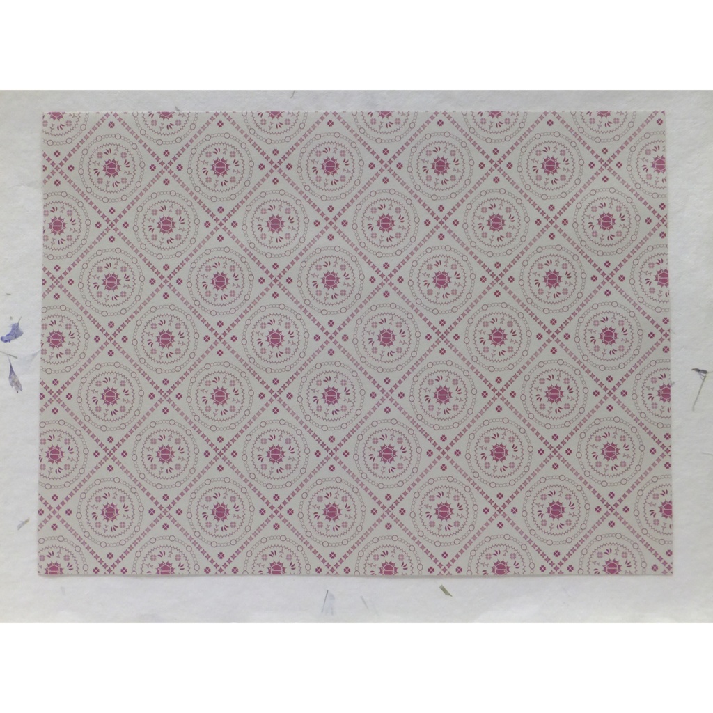 単色デザインペーパー(微小藻類柄)A4