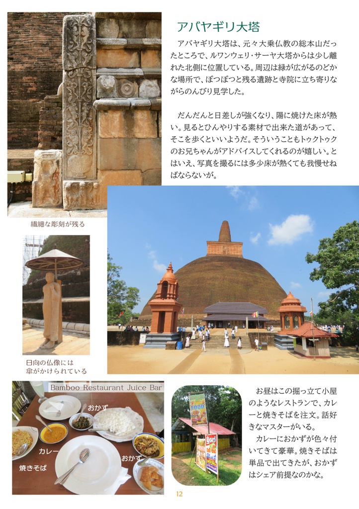 スリランカ遺跡巡り Land of serendipity