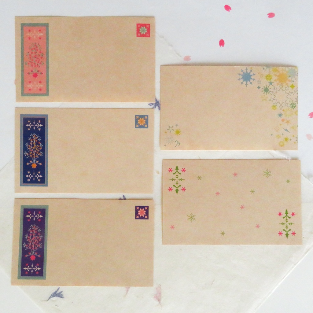 便箋 異境の文様