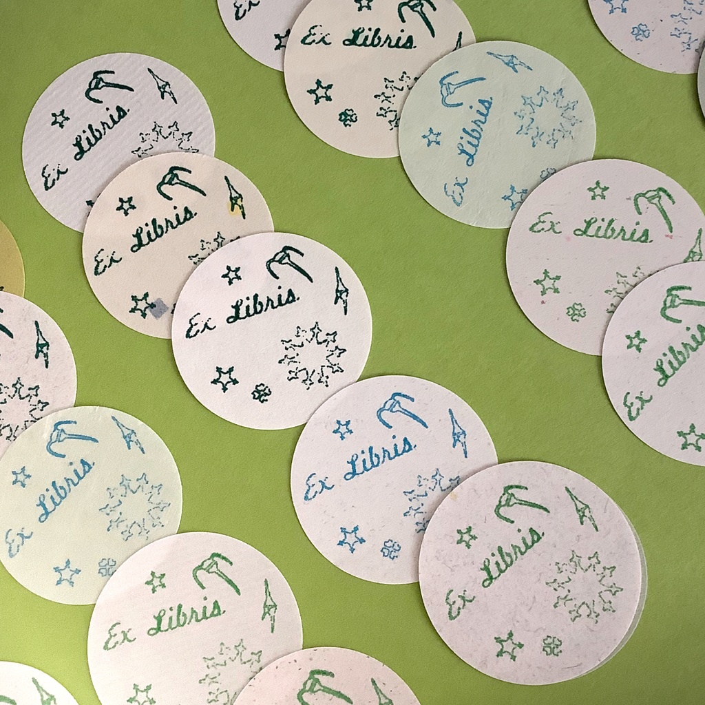 蔵書票-5-微小藻類(丸)