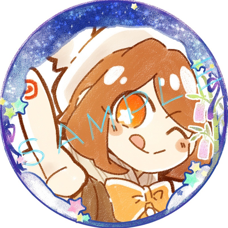 アイコンリング(SNS装飾)~天の川~