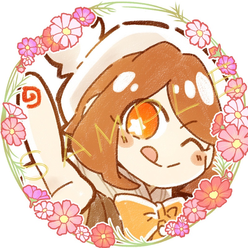 アイコンリング(SNS装飾)~コスモス~