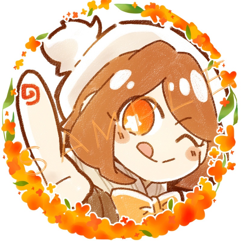 アイコンリング(SNS装飾)~キンモクセイ&ハロウィン~