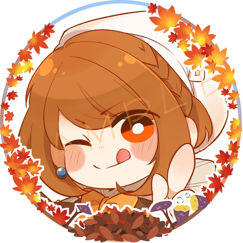 アイコンリング(SNS装飾)~サンクスギビングデー&もみじ~